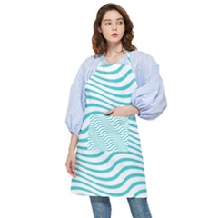 Beach Waves Pocket Apron by Sparkle