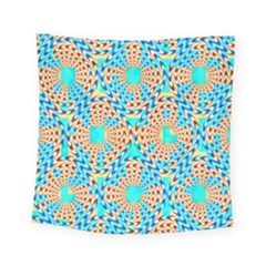 Illusion Waves Pattern Square Tapestry (small) by Sparkle