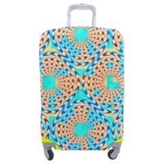 Illusion Waves Pattern Luggage Cover (medium) by Sparkle