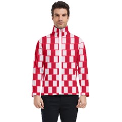 Illusion Waves Pattern Men s Bomber Jacket