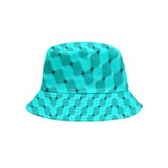 Illusion Waves Pattern Inside Out Bucket Hat (kids)