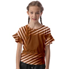 Different Kids  Cut Out Flutter Sleeves