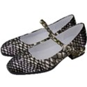 Snake Skin Women s Mary Jane Shoes View2