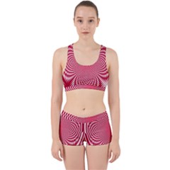 Illusion Floral Pattern Work It Out Gym Set by Sparkle