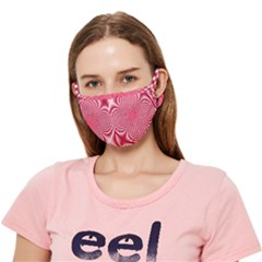 Illusion Floral Pattern Crease Cloth Face Mask (adult) by Sparkle