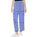 Illusion Waves Pattern Women s Pants  View1