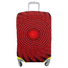 Illusion Waves Pattern Luggage Cover (medium)