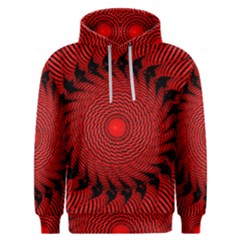 Illusion Waves Pattern Men s Overhead Hoodie by Sparkle