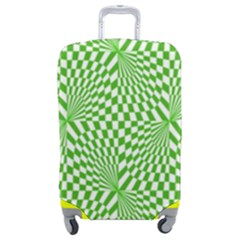 Illusion Waves Pattern Luggage Cover (medium) by Sparkle