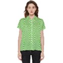 Illusion Waves Pattern Short Sleeve Pocket Shirt View1