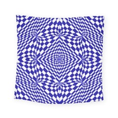 Illusion Waves Pattern Square Tapestry (small) by Sparkle