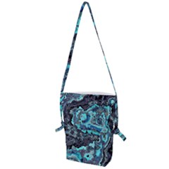 Strange Glow Folding Shoulder Bag by MRNStudios