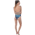 Strange Glow Tie Strap One Piece Swimsuit View2