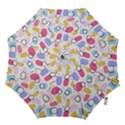 Abstract Multicolored Shapes Hook Handle Umbrellas (Medium) View1