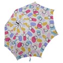 Abstract Multicolored Shapes Hook Handle Umbrellas (Medium) View2