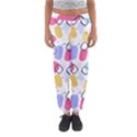 Abstract Multicolored Shapes Women s Jogger Sweatpants View1