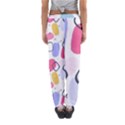 Abstract Multicolored Shapes Women s Jogger Sweatpants View2