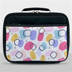 Abstract Multicolored Shapes Lunch Bag by SychEva