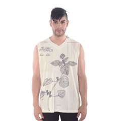 Lemon Balm Men s Basketball Tank Top by Limerence