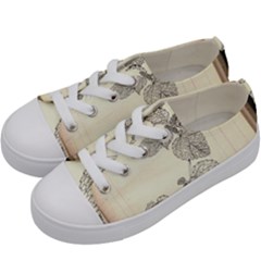 Lemon Balm Kids  Low Top Canvas Sneakers by Limerence