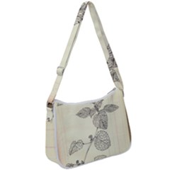 Lemon Balm Zip Up Shoulder Bag by Limerence