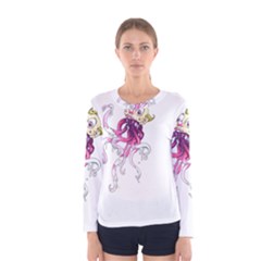 Carnie Squid Women s Long Sleeve Tee