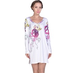 Carnie Squid Long Sleeve Nightdress by Limerence