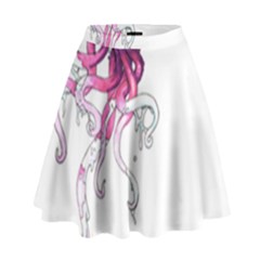 Carnie Squid High Waist Skirt by Limerence