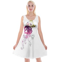 Carnie Squid Reversible Velvet Sleeveless Dress