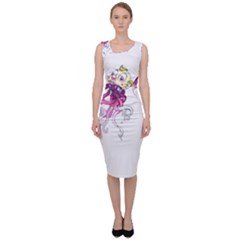 Carnie Squid Sleeveless Pencil Dress