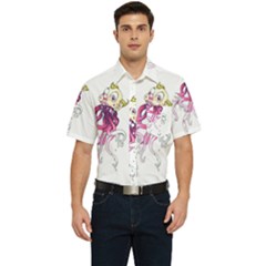 Carnie Squid Men s Short Sleeve Pocket Shirt 