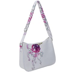 Carnie Squid Zip Up Shoulder Bag by Limerence