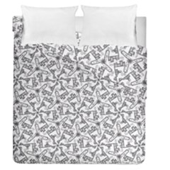 Geometric City Duvet Cover Double Side (queen Size)