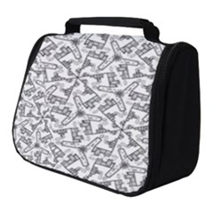 Geometric City Full Print Travel Pouch (small) by SychEva