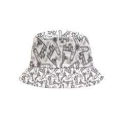 Geometric City Inside Out Bucket Hat (kids) by SychEva