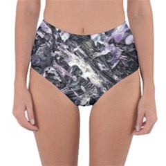 Reticulated Nova Reversible High-waist Bikini Bottoms by MRNStudios