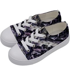 Reticulated Nova Kids  Low Top Canvas Sneakers by MRNStudios