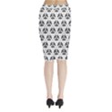 Night Moths Midi Wrap Pencil Skirt View2