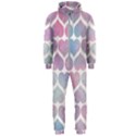 Multicolored Hearts Hooded Jumpsuit (Men)  View1