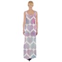 Multicolored Hearts Thigh Split Maxi Dress View2