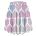 Multicolored Hearts High Waist Skirt View2