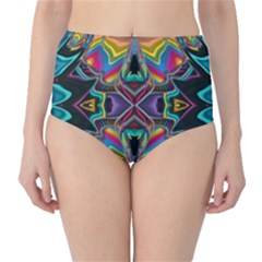 375 Chroma Digital Art Custom Kal00012 Classic High-waist Bikini Bottoms by Drippycreamart