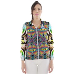 375 Chroma Digital Art Custom Kal00012 Women s Windbreaker