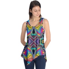 375 Chroma Digital Art Custom Kal00012 Sleeveless Tunic by Drippycreamart