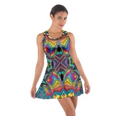 375 Chroma Digital Art Custom Kal00012 Cotton Racerback Dress by Drippycreamart