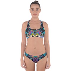 375 Chroma Digital Art Custom Kal00012 Cross Back Hipster Bikini Set by Drippycreamart