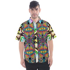 375 Chroma Digital Art Custom Kal00012 Men s Short Sleeve Shirt