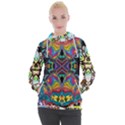 375 Chroma Digital Art Custom Kal00012 Women s Hooded Pullover View1