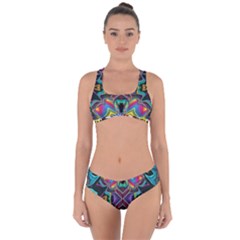 375 Chroma Digital Art Custom Kal00012 Criss Cross Bikini Set by Drippycreamart