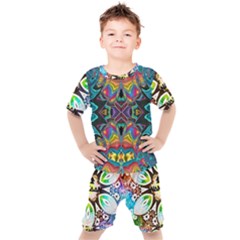 375 Chroma Digital Art Custom Kal00012 Kids  Tee And Shorts Set